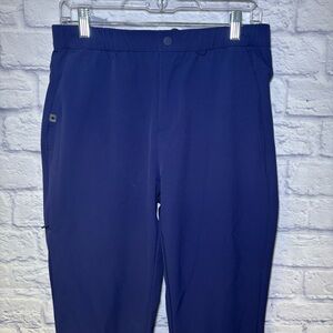 Figs Pro Pants Men Small Blue Trouser Performance Stretch Medical Scrubs
